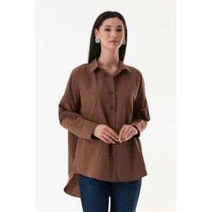 Basic Arkası Uzun Salaş Gömlek