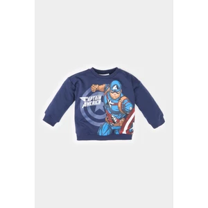 Erkek Bebek Marvel Avengers Bisiklet Yaka Sweatshirt E3679A525SP