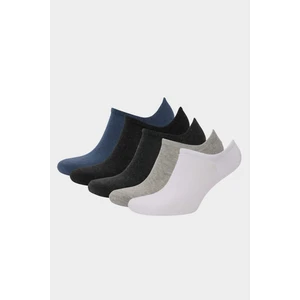 Erkek 5'li Pamuklu Sneaker Çorap D9957AXNS