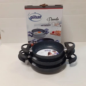 Damla Granit Sahan Seti 18/20/22 cm
