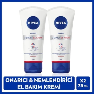 Nıvea Onarıcı El Kremi 75 ml x 2