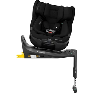 Emerald 360 Pro I-Size Dünyanın Ilk Kızaklı, Araç Dışına Çıkabilen Isofix'li 360 Dönebilir Yatabilir 0-36 kg Bebek Oto Koltuğu Authentic Black