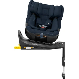 Emerald 360 Pro I-Size Dünyanın Ilk Kızaklı, Araç Dışına Çıkabilen Isofix'li 360 Dönebilir Yatabilir 0-36 kg Bebek Oto Koltuğu Authentic Blue