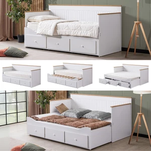 Yavrulu Karyola, Marmaris Divan Karyola Çekmeceli Açılır Çift Kişilik Karyola + Soft Yatak