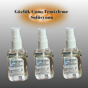 Gözlük Camı Temizleme Spreyi 3 lü set ) 50  ml