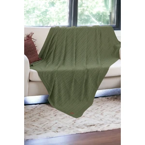 Mathilda Örgü Yumuşak Koltuk Şalı, Evde Kullanılabilir Hafif Tv Battaniyesi