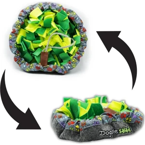 Orijinal Köpek Yavaş Besleme İçin Koklama Matı, Interaktif Mama Saklamalı Kokla Bul Oyuncağı