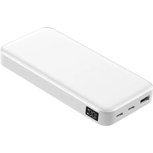 Powerboost Prıme 130W 10000MAH PD20W HSC22.5W Dahili Kablolu LCD Beyaz Taşınabilir Şarj Cihazı Powerbank
