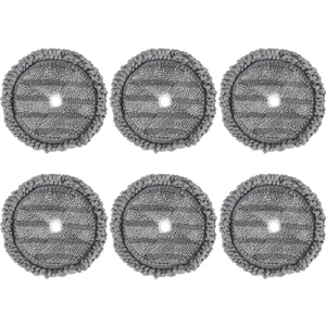 6 Adet Yedek Paspas Pedleri A9 Buhar Bezi Elektrikli Süpürge Robot Paspas Makinesi Temizlik Yedek Parçaları Için Paçavralar (Yurt Dışından)