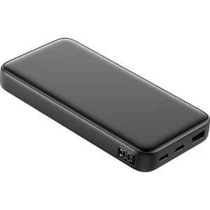 Powerboost Prıme 130B 10000MAH PD20W HSC22.5W Dahili Kablolu LCD Siyah Taşınabilir Şarj Cihazı Powerbank