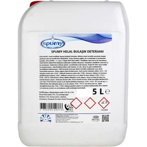 Helal Sertifikalı Bulaşık Deterjanı 5 Lt