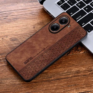 Poco X7 Pro Kabartmalı Desen Retro Pu Cep Telefonu Kılıfı (Yurt Dışından)