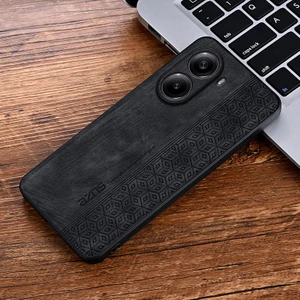 Poco X7 Pro Kabartmalı Desen Retro Pu Cep Telefonu Kılıfı (Yurt Dışından)