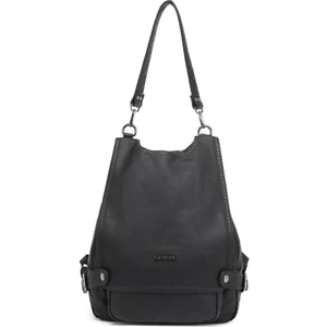 Yıkama Deri Hem Sırt Hem Omuz Kadın Çantası 21K Barcelona 1606