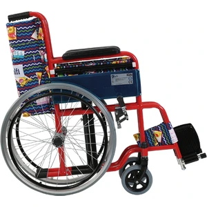 G100C Katlanabilir Manuel Ekonomik Pediatrik Çocuk Tekerlekli Sandalye | Comfortable Wheelchair