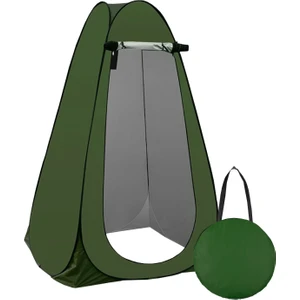 Black Island Otomatik Kamp Çadırı -Kabin Çadır - Duş / Giyinme / Kamp Tuvalet Çadırı - 120X120X190 Mavi