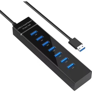 UL307 7 Port USB 3.0 Hub USB Hub 3.0 Çoğaltıcı 7 Port USB Hub 5 Gbps USB Splitter USB Çoklayıcı
