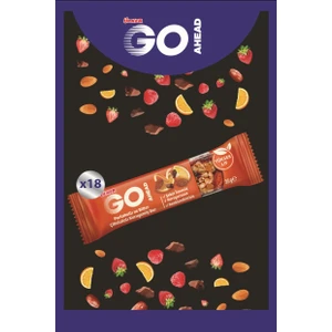 Go Ahead Portakallı Üzümlü Kuruyemiş Bar 35G x 18