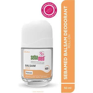 Hassas Ciltlere Özel 48 Saat Etkili Kadın Erkek Balsam Roll-On Deodorant Fresh 50ml