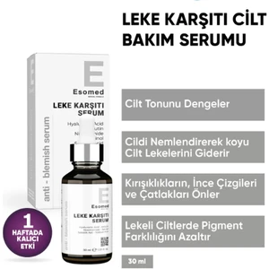 Leke Giderici, Cilt Tonu Eşitleyici, Aydınlatıcı ve Leke Karşıtı Cilt Bakım Serumu 30 ml