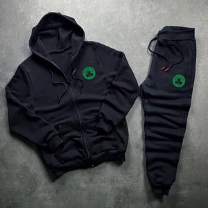 Yoho Sport Fermuarlı Sweatshirt + Eşofman Kışlık 2'li Kombin