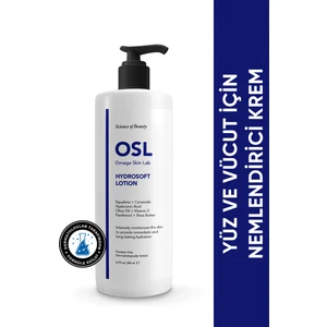 OSL - Omega Skin Lab Yüz Ve Vücut İçin Nemlendirici Krem - Hydrosoft Lotion 200ml