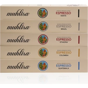 Espresso 5 Çeşit Kapsül Kahve Seti (50 Kapsül)