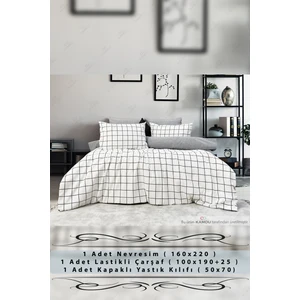 Tek Kişilik Nevresim Takımı, Lastikli Çarşaflı Nevresim Set, Lüks Nevresim Set, Pamuklu Nevresim Set