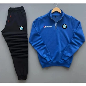 Eşofman Takımı Bmw Mpower Baskılı Unisex Eşofman Takımı 2'li Set Combin