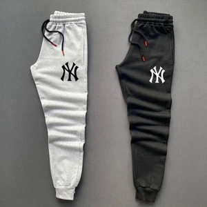 Ny Baskılı Original Ünisex Yazlık Eşofman Altı 2 Li Set Combin Takım