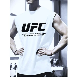 Yoho Sport Ufc Tasarım Baskılı Özel Unisex Kolsuz  Tshirt