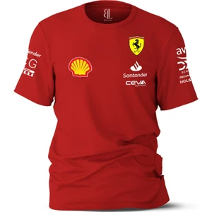 Yoho Sport Scuderia F1 Takım Unisex T-Shirt