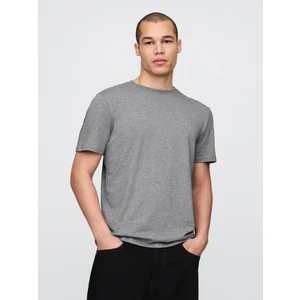 Erkek Gri Jersey Bisiklet Yaka Tshirt