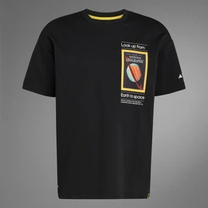 Nat Geo Aeroready Graphic Tee Erkek Tişört Siyah JD5964