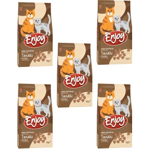 Tavuklu Yetişkin Kedi Maması 1 kg x 5 Adet