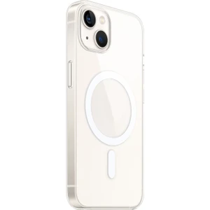 Apple iPhone 15 Plus Kılıf Kamera Korumalı Magsafe Sert Mika Pc Porto Kapak-Şeffaf + Cam Ekran Koruyucu