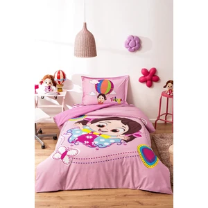 Niloya Kelebek Tek Kişilik Nevresim Takımı - Pembe