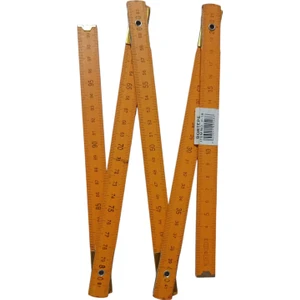 Tahta Ağaç Kırma Metre, Katlanır Metre , Marangoz Metresi 1 Metre