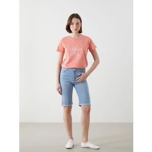 Lcwaıkıkı Classic Dar Fit Kadın Jean Şort