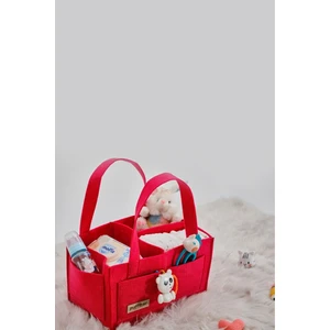 Keçe Anne Bebek Bakım Çantası Yenidoğan Alt Açma Değiştirme Için Organizer Taşınabilir Düzenleyici