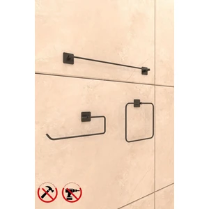 Yapışkanlı Kare Uzun Havluluk Kare Havluluk Rulo Havluluk Banyo Aksesuar Seti