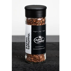 Baharat Dükkanı Keten Tohumu 65 gr (Cam)
