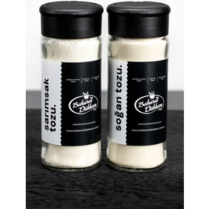 Baharat Dükkanı Sarımsak Tozu - Soğan Tozu 2'li Set