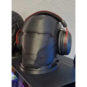 Iron Man Kulaklık Standı Masaüstü Kulaklık Tutucu Iron Man Figür