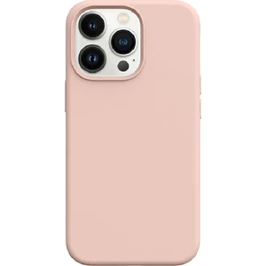 Apple iPhone 14 Pro Max Uyumlu Premium Lansman Liquid Silikon Kılıf Içi Kadife-Kum Pembe