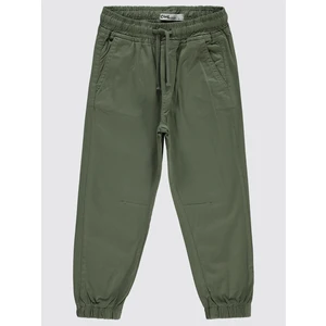 Civil Boys 10-13 Yaş Çağla Yeşili Erkek Çocuk Pantolon Normal Kalıp Pamuklu Rahat Kullanım