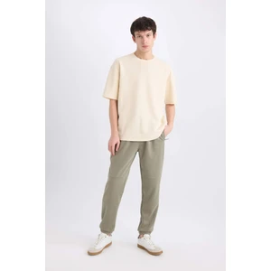 Regular Fit İnce Eşofman Altı Fermuar Cepli Beli Bağcıklı Lastikli Paça B3657AX25SP