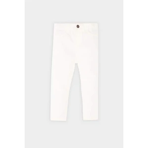 Erkek Bebek Basic Düz Beyaz Jean Pantolon E1854A525SP