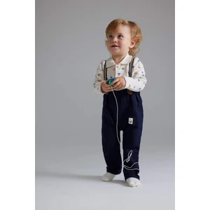 Erkek Bebek 2'li Takım Pantolon Askısı Pantolon D9087A525SP