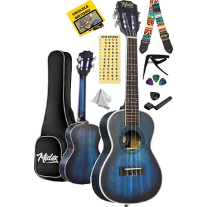 Cn-23 Yüksek Kaliteli Masif Ağaç Concert Ukulele Seti